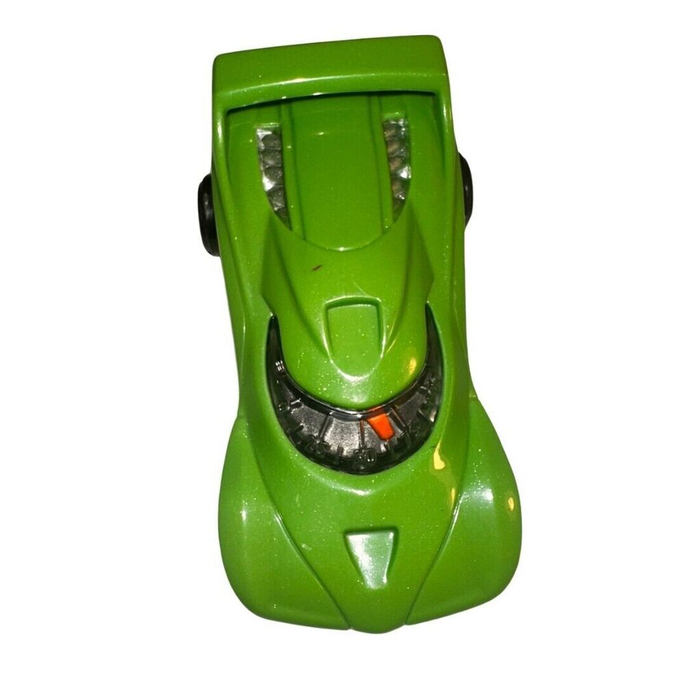 Green Futuristic Sports Car Toy Collectible